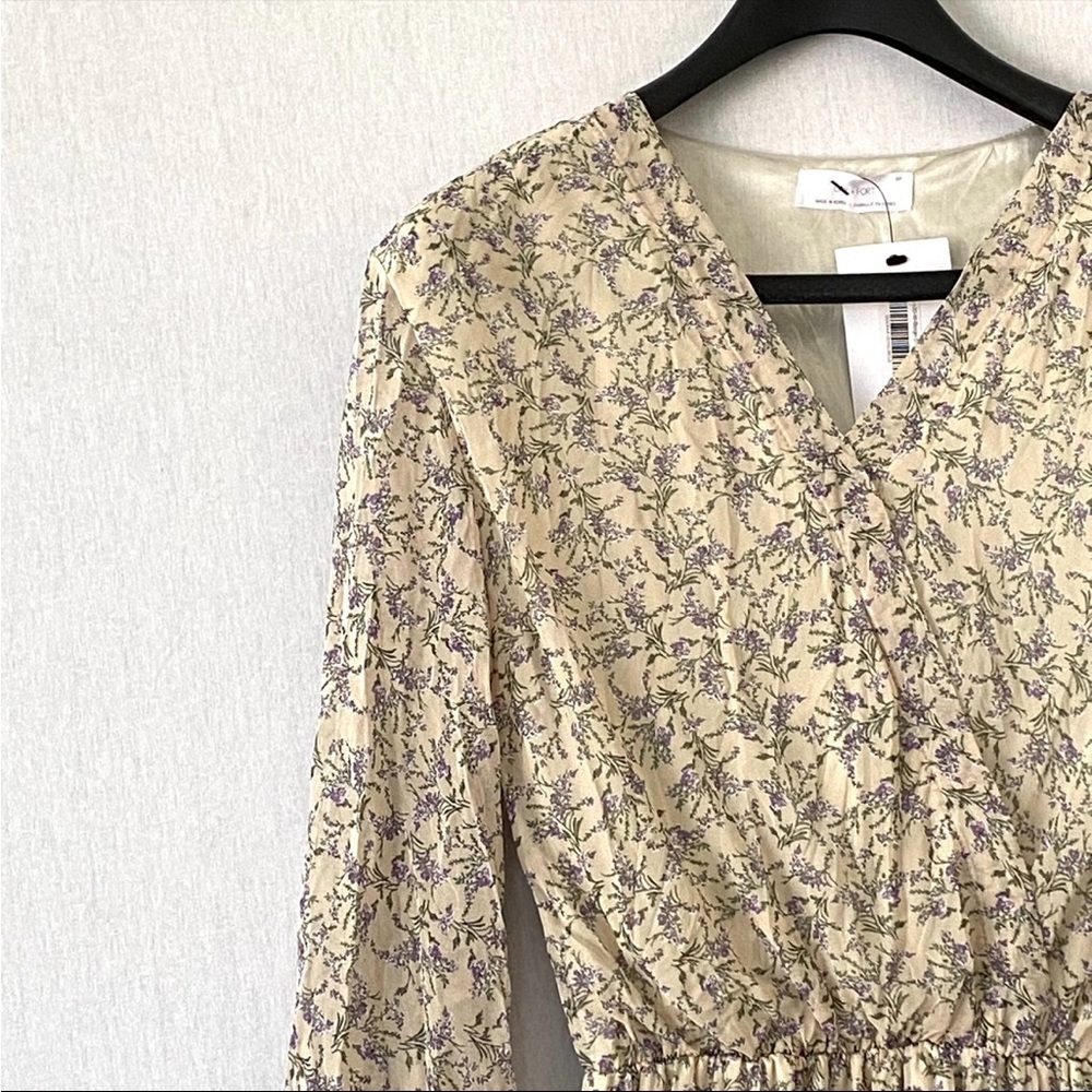 Oak and Fort Midi Floral Dress - Picture 3 of 12
